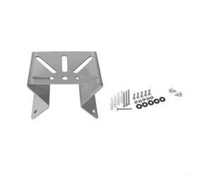 Supporto angolare in metallo per telecamere a cupola Eufy S340 S330 E30 PTZ che supporta un'installazione sicura da parete all'aperto tutto l'anno (argento)