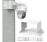 Supporto angolare in metallo resistente alle intemperie per telecamere di sicurezza Reolink, compatibile con Argus PT 5MP/2K, 4MP/2K, 3MP, 4K/8MP, modello Go PT Ultra, vista senza ostacoli a 270°