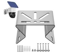 Supporto angolare in metallo WiTi per eufy soloCam s340, supporto angolare in metallo per parete esterna WiTi che aumenta l'area di visualizzazione di 270° sugli angoli delle pareti esterne, supporto