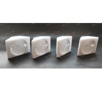 Supporto Angolare per Sensore Aqara FP2 PS-S02D Corner Bracket White