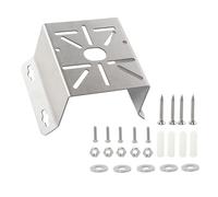Supporto angolare per telecamera di sorveglianza, supporto per fotocamera da esterno, in acciaio inox, per CCTV, luci LED, pannelli solari