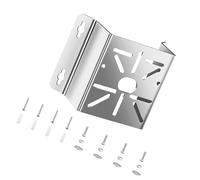 Supporto angolare per telecamere di sicurezza, facile installazione e compatibilità con vari modelli, staffa in acciaio inox per la sicurezza domestica