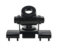 Supporto Antenna Auto Universale In Acciaio Nero, Rotante 360° Per Cofano Posteriore Hatchback SUV Camion, Clip Antenna CB Radio Walkie-Talkie Regolabile