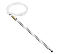 Supporto antenna elettrica con punta cromata per W124 W126 W201 C107 R129