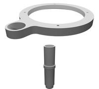 Supporto Antenna WiFi per JALC Boat Ubiquiti NanoStation Loco M2 Staffa