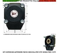 Supporto Anteriore 37 Motori PM SC SV-MBS MBQ MBC MBT Boccola x Vite Senza Fine