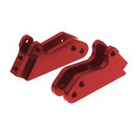 Supporto anteriore in lega lavorata a macchina da 2 pezzi for asta di supporto ammortizzatore posteriore for RC for modellini di auto hobby 1-10 Vrx for Octane for Ve-tta for Ka-roo Upgrad(Rood)