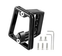 Supporto anteriore per bicicletta Brompton a 3 fori nero per telaio della bicicletta