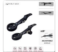 Supporto Anteriore per Computer da Bici Syncros IC Aero, Compatibile con Gpro, GPS/Garmin/Bryton/Wahoo, Inserti per Cockpit Aero Creston IC SL