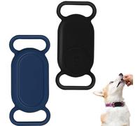 Supporto Anti-Lost per collare per cani da 2 pezzi per custodia Samsung Smart Tag 2, custodia in silicone per for Pet Dog Cat Collars, custodia protettiva anti-umidità e anti-smarrimento