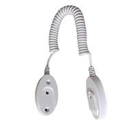 Supporto anti-perdita per telecomando - Serratura di sicurezza a distanza anti-perdita con molla - Supporto telecomando TV filo riccio retrattile per controller