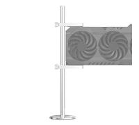 Supporto Anti-Sag GPU - Supporto universale magnetico antiscivolo regolabile con piedino | Sostegno per scheda video,per postazione PC, , ufficio, scrivania, sala server, stazione di lavoro,
