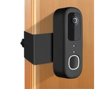 Supporto antifurto per campanello compatibile con Arlo Video Doorbell 2K/HD (2a generazione), staffa di montaggio senza trapano, supporto sicuro per appartamento, casa, ufficio, con protezione