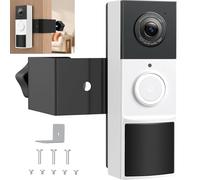 Supporto antifurto per Tapo, staffa di montaggio completamente in metallo compatibile con videocitofono Tapo D225/D210/D235, sensore di movimento anti-blocchi, senza fori, regolabile per case