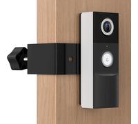 Supporto antifurto senza trapano per Tapo, supporto sicuro adatto al noleggio, nero (1 pezzo)