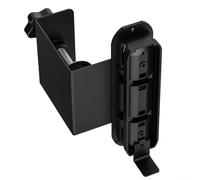 Supporto antifurto sicuro per campanello in metallo e ABS per campanello Blink Video modello più recente nessun trapano necessario per mantenere la funzione del sensore (nero)