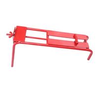 Supporto Antiscivolo per Pietra per Affilare Rosso in Acciaio Inox | Base Inclinata Regolabile, Gambe Sostegno Agli Angoli, Uso Domestico e Sopra Lavello