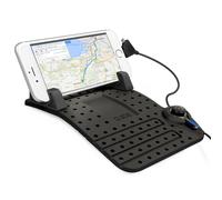 Supporto antiscivolo per smartphone con funzione di ricarica