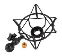 Supporto Antiurto per Microfono, Supporto per Microfono in Lega di Zinco, Supporto Antiurto per Microfono in Metallo, per Neumann TLM103 TLM193 TLM127 TLM170 MK4 (GOLD)