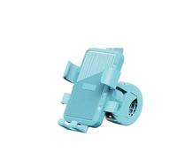 Supporto antiurto telefono motocicletta assorbimen Supporto Per Cellulare Adatto Per Supporto Moto Supporto Manubrio Supporto Antifurto Doppio Antiurto(Blue With Umbrella)