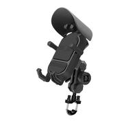 Supporto antiurto telefono motocicletta assorbimen Supporto Per Telefono Da Moto Con Ammortizzatore Per Montaggio Su Manubrio E Specchietto Retrovisore E Telefoni Da 4,7-7,1 Pollici(Handlebar Mount)