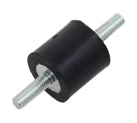 Supporto Antivibrante in Gomma per m3 Metallo Galvanizzato Supporto(M5x15mm（20mmx20mm）)
