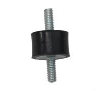 Supporto antivibrazione per m3 M5 M6, isolamento in gomma, ammortizzatore per lavatrice, asciugatrice, generatore, apparecchiature HVAC, Silent Block (M4 x 10 mm (15 mm x 10 mm)