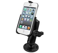 SUPPORTO APPLE IPHONE 5 e 5s MOUNT RAM-B-138-AP11U con BASE ROTONDA per BARCA