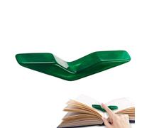 Supporto aprilibri, supporto per pagine per la lettura, fatto a mano | Supporto per pollice in resina per amanti della letteratura, compagni di classe, insegnanti, Natale, giorno del