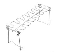 Supporto Arrosti 14 Posti Cosce Antiaderente Supporto Arrosti | Dimensioni 35x10.5cm, e cosce simultanee, meno grassi, raccolta liquidi, per gusto intenso