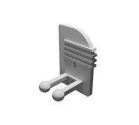 Supporto Art Deco per Rasoio Sicurezza Merkur Progress Espositore Stampa