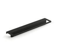 Supporto Asciugamano per senza Maniglia Cucina,Asciugamano,L 320 MM,Nero Opaco