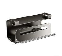 Supporto Asciugamano Verticale per Mobile Bagno Supporto Asciugamano | per acciaio al carbonio per robusto, finitura spray plastica, anti-, per ideale per ambienti umidi, per montaggio stabile