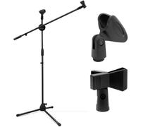 Supporto Asta per Microfono Professionale Regolabile Pieghevole Tripode 70-150cm