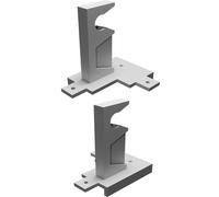 Supporto Asta Tenda per Telaio Finestra - Staffa Stampata 3D per Bastone
