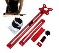 Supporto ausiliario di guida della pista di taglio della maschera 65mm del | Jig router regolabile per casa, garage, edilizia, officina, industria del legno