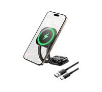 SUPPORTO AUTO BASEUS PrimeTrip C03sPro a ventosa, magnetico con ricarica wireless