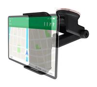 BigBen Connected, Supporto auto per tablet regolabile fissaggio parabrezza, Nero