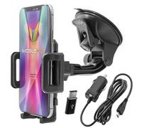 Supporto Auto + Cavo Di Carica Compatibile Con Huawei P20 Pro Lite P10 P9