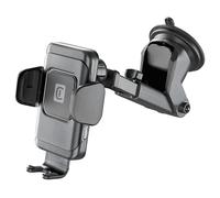 Cellularline Hug Air Pro - Wireless Smartphones Supporto smartphone da auto elettronico con carica wireless Nero