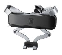 Cellularline Slide Air Vents Holder - Universal Supporto smartphone da auto con fissaggio per alette di aerazione Nero
