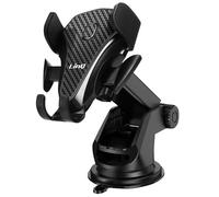Supporto auto con ventosa cruscotto / parabrezza pulsante di blocco LinQ