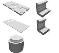 Supporto Auto per Samsung Galaxy S10 con Ricarica Wireless Cradle Qi