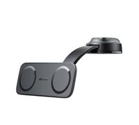 Supporto Auto per Smartphone con Doppia Piastra Magnetica Orientabile a 360°