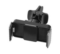 Supporto auto per smartphone fissaggio griglia ventilazione rotante a 360° nero