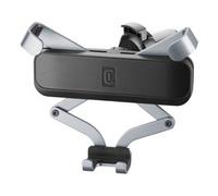 Cellularline Slide Air Vents Holder - Universal Supporto smartphone da auto con fissaggio per alette di aerazione Nero