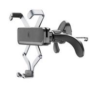 Cellularline Slide Fit - Universal Supporto smartphone da auto con sistema di inserimento facilitato Nero