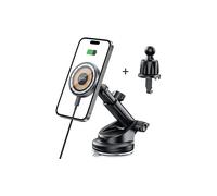 SUPPORTO AUTO TECHPROTECT MM15W-V5 da cruscotto e bocchetta, MagSafe, ricarica 15 W