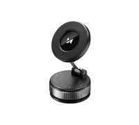 SUPPORTO AUTO WOZINSKY WUSM-01 - magnetico, cuscinetto adesivo, rotazione 360°, plastica