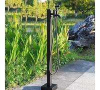 Supporto autoportante per tubo flessibile - Organizer per rubinetto esterno durevole per giardino e cortile